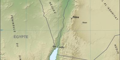 خريطة الأردن عرض البتراء